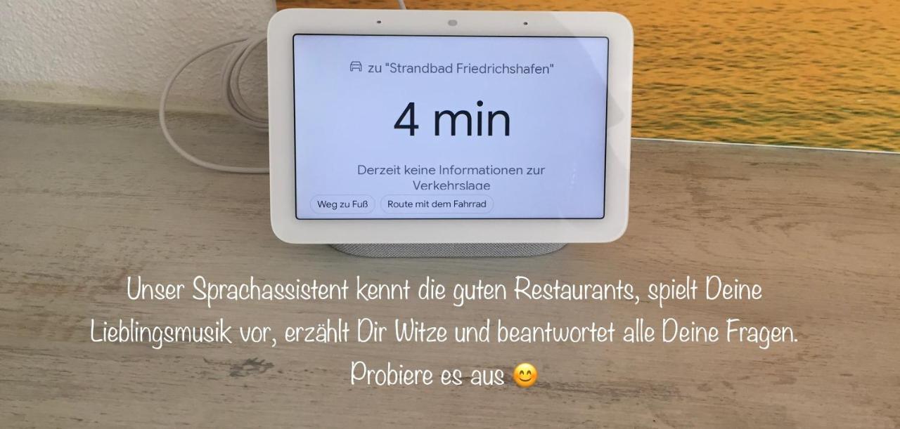 Ferienwohnung Am Bodensee- Zentrale Lage, Free Parking And Wifi, 109 M2, Privater Garten, 7 Gaeste, 2X Kingsize Boxspringbett, Familienfreundlich FDH Exterior foto